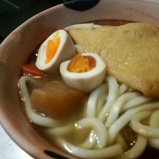 煮物deあま～いきつねうどん